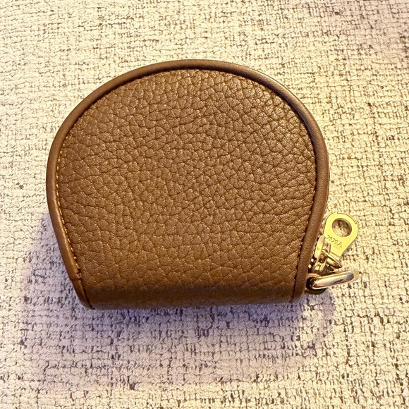 Dooney & Bourke Brown Leather Vintage Coin Purse 3.5x3 EUC - Picture 2 of 7